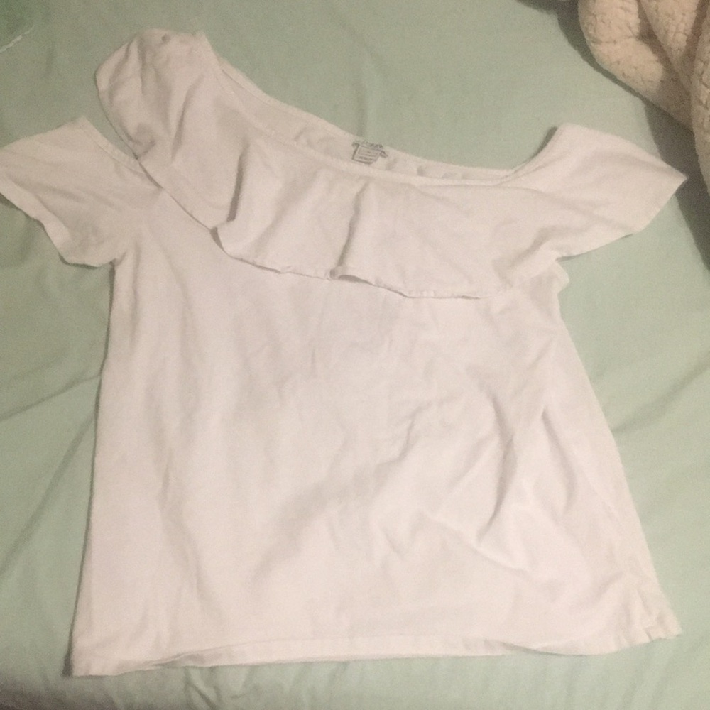 Medium white J. Crew off the shoulder top
